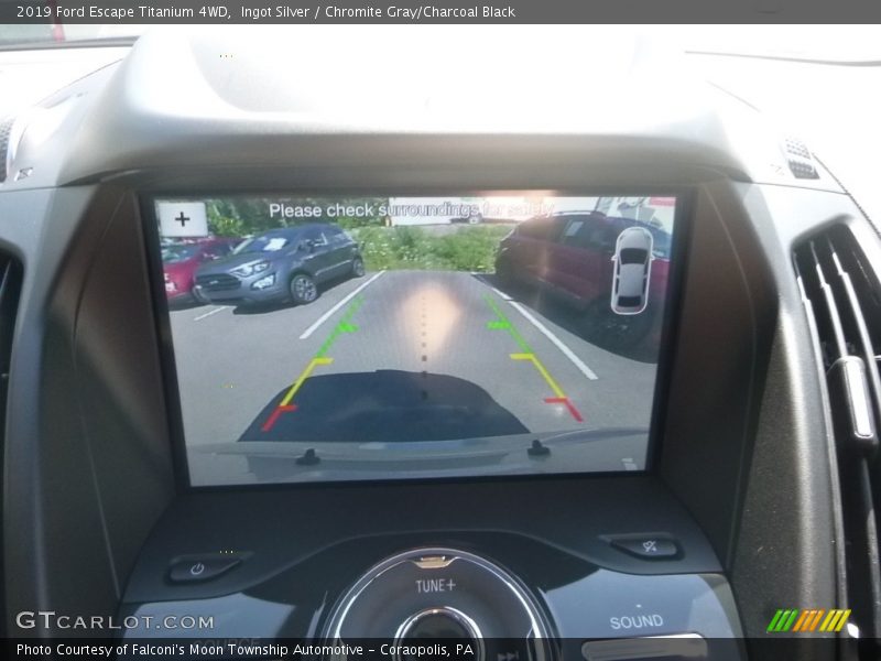 Ingot Silver / Chromite Gray/Charcoal Black 2019 Ford Escape Titanium 4WD