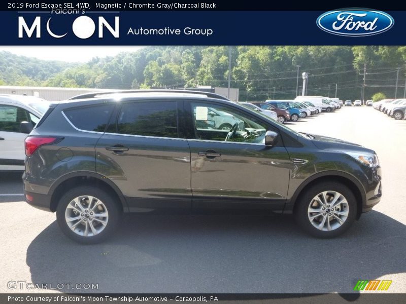 Magnetic / Chromite Gray/Charcoal Black 2019 Ford Escape SEL 4WD