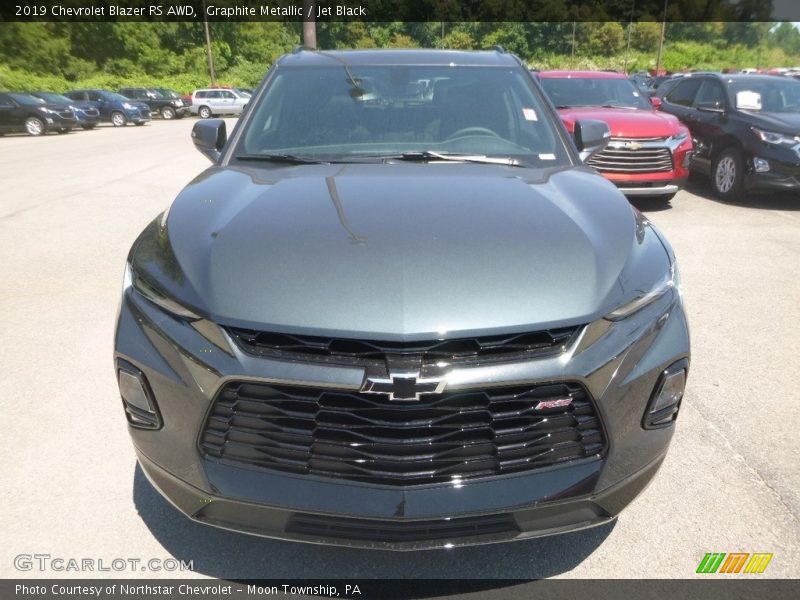 Graphite Metallic / Jet Black 2019 Chevrolet Blazer RS AWD