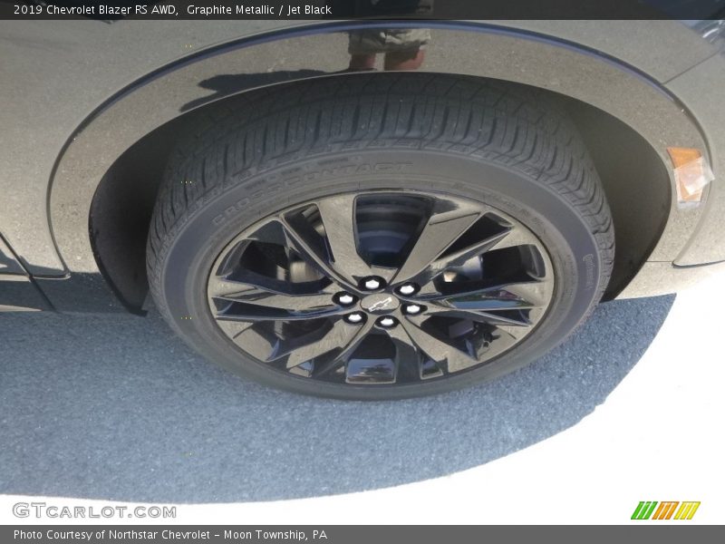 Graphite Metallic / Jet Black 2019 Chevrolet Blazer RS AWD