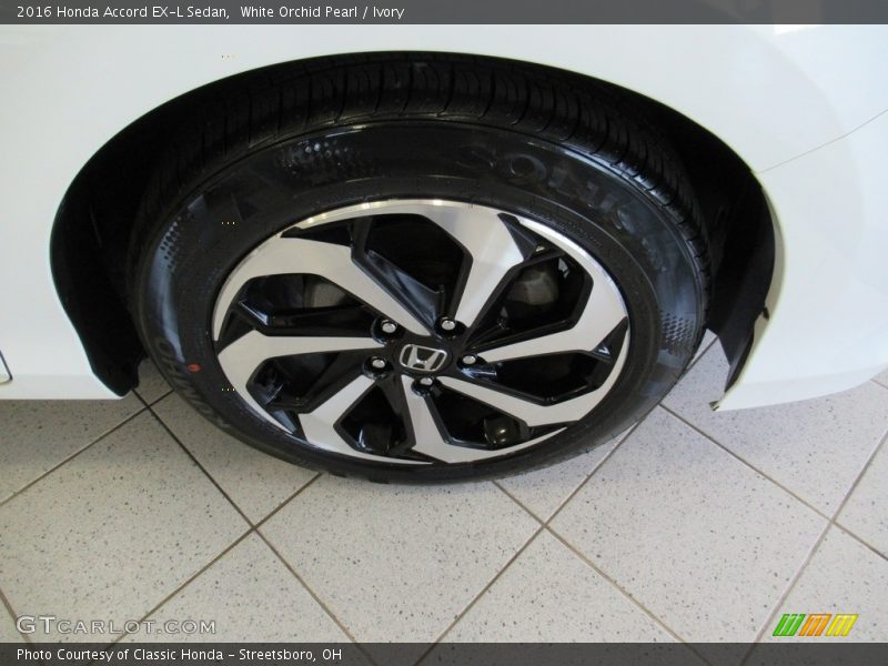 White Orchid Pearl / Ivory 2016 Honda Accord EX-L Sedan