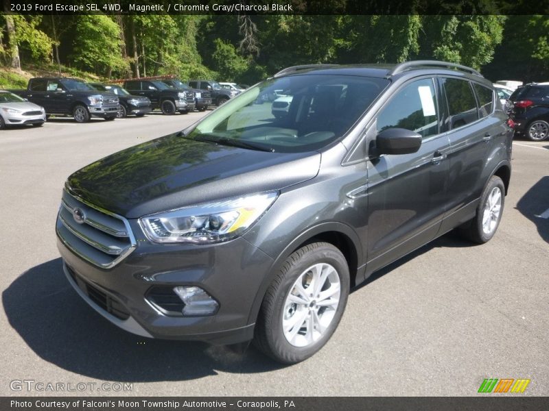Magnetic / Chromite Gray/Charcoal Black 2019 Ford Escape SEL 4WD