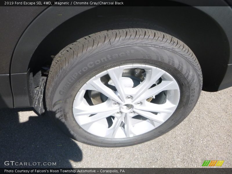 Magnetic / Chromite Gray/Charcoal Black 2019 Ford Escape SEL 4WD