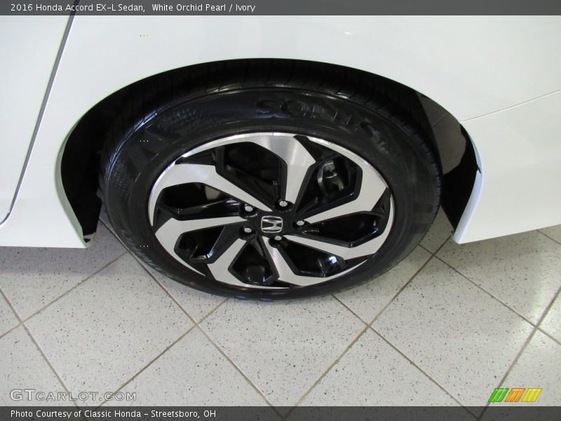 White Orchid Pearl / Ivory 2016 Honda Accord EX-L Sedan