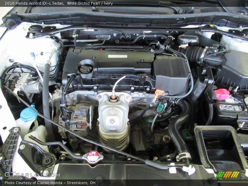 White Orchid Pearl / Ivory 2016 Honda Accord EX-L Sedan