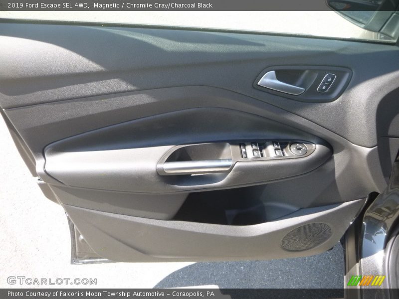 Magnetic / Chromite Gray/Charcoal Black 2019 Ford Escape SEL 4WD