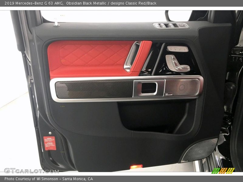 Door Panel of 2019 G 63 AMG