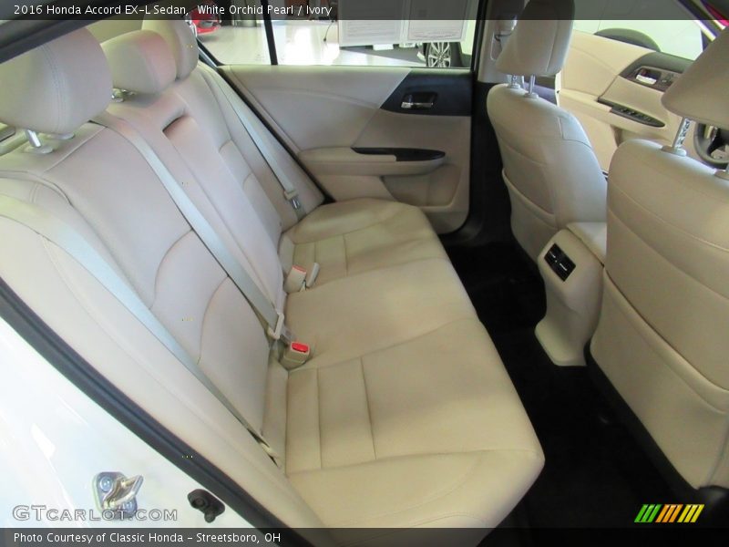 White Orchid Pearl / Ivory 2016 Honda Accord EX-L Sedan