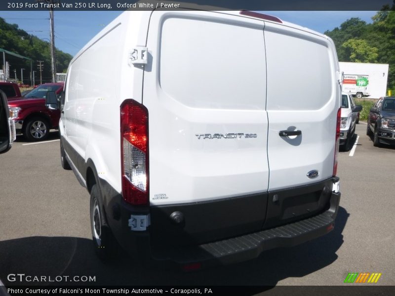 Oxford White / Pewter 2019 Ford Transit Van 250 LR Long
