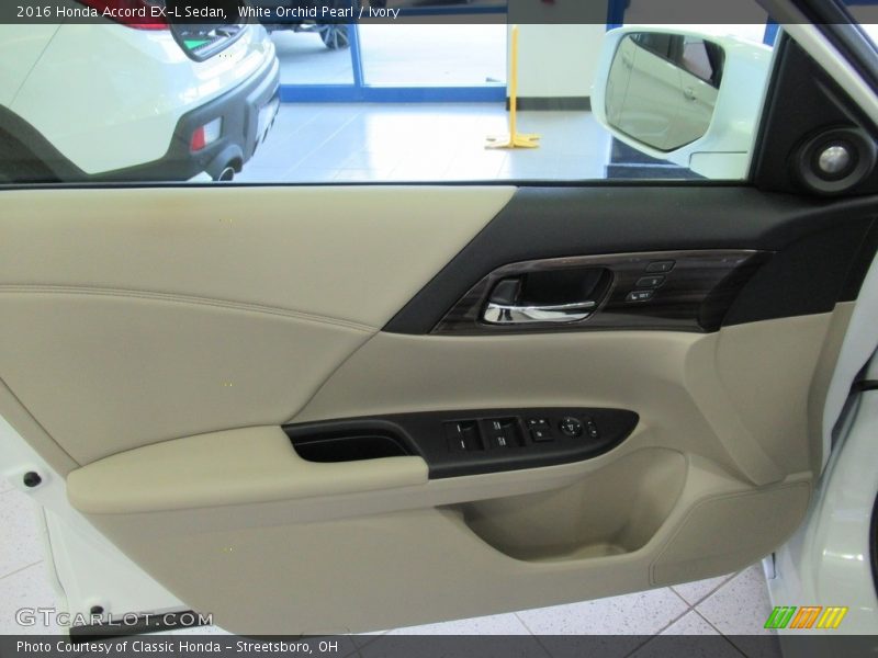 White Orchid Pearl / Ivory 2016 Honda Accord EX-L Sedan