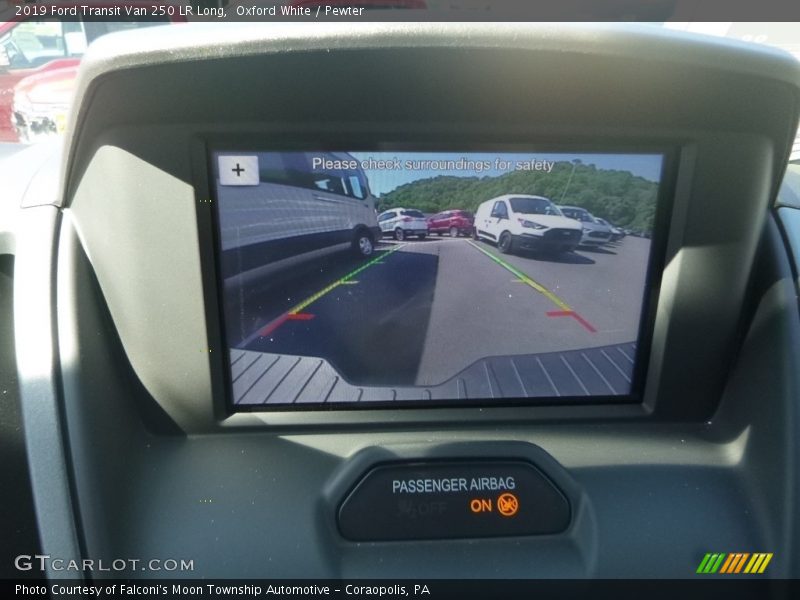 Oxford White / Pewter 2019 Ford Transit Van 250 LR Long