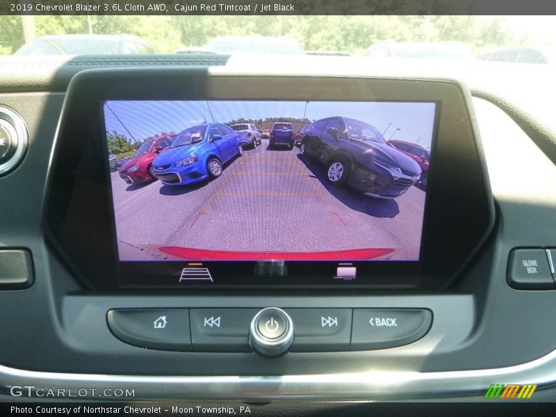 Cajun Red Tintcoat / Jet Black 2019 Chevrolet Blazer 3.6L Cloth AWD
