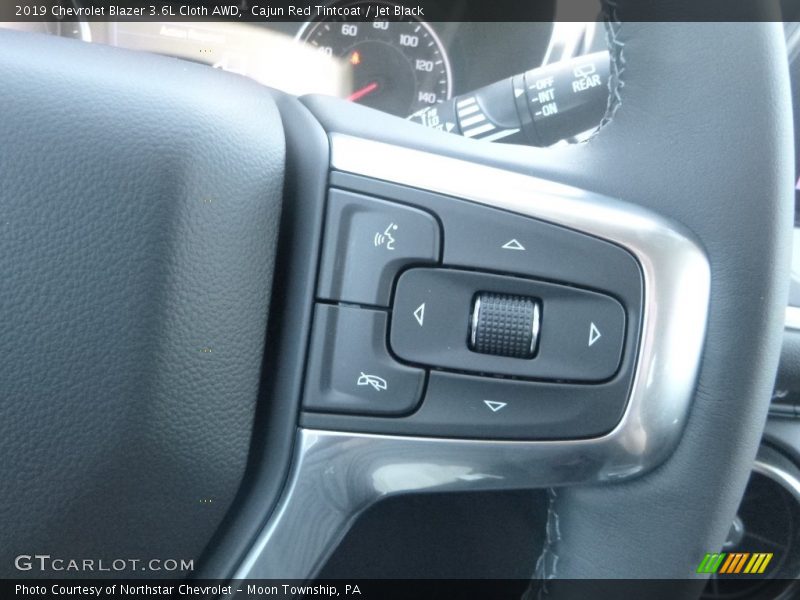 Cajun Red Tintcoat / Jet Black 2019 Chevrolet Blazer 3.6L Cloth AWD