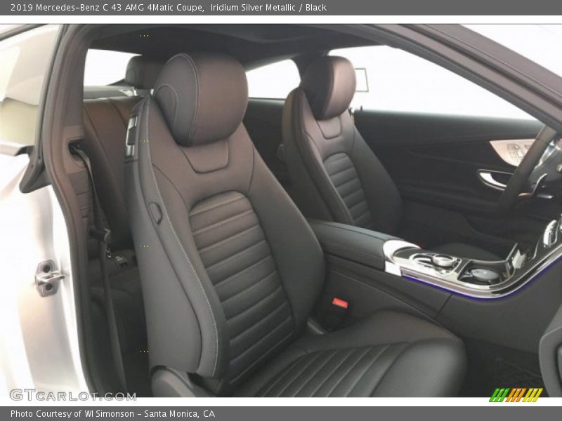 Iridium Silver Metallic / Black 2019 Mercedes-Benz C 43 AMG 4Matic Coupe