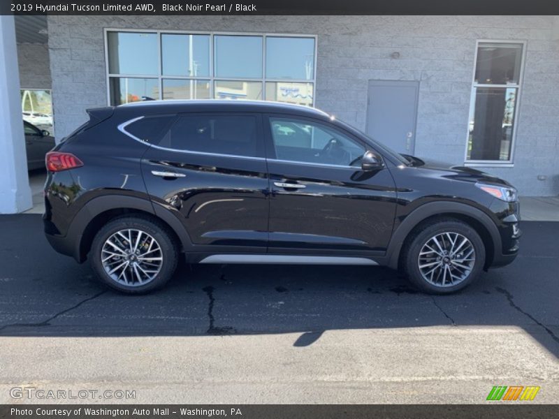 Black Noir Pearl / Black 2019 Hyundai Tucson Limited AWD