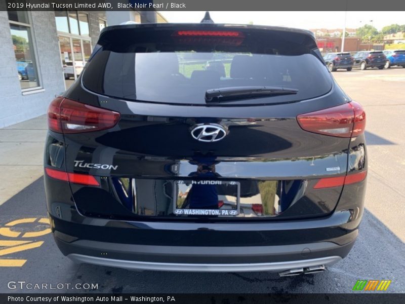 Black Noir Pearl / Black 2019 Hyundai Tucson Limited AWD