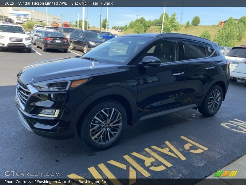 Black Noir Pearl / Black 2019 Hyundai Tucson Limited AWD