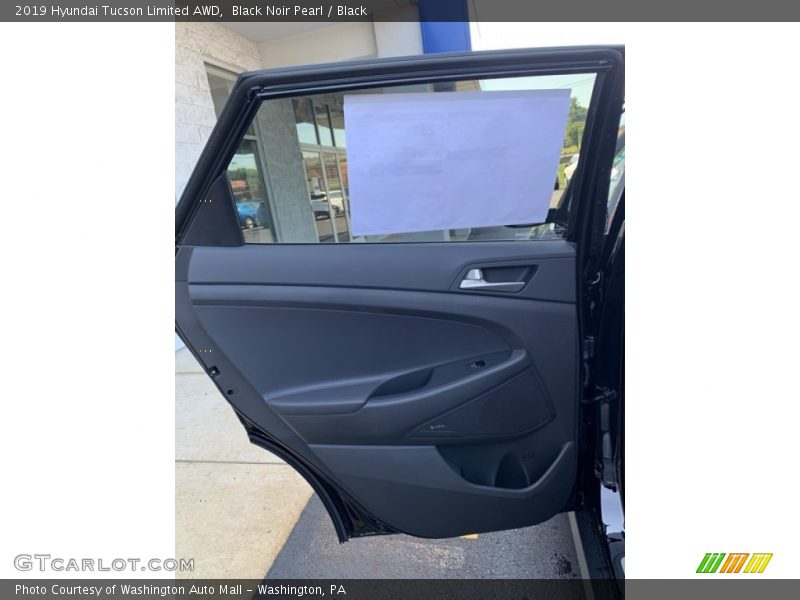 Black Noir Pearl / Black 2019 Hyundai Tucson Limited AWD