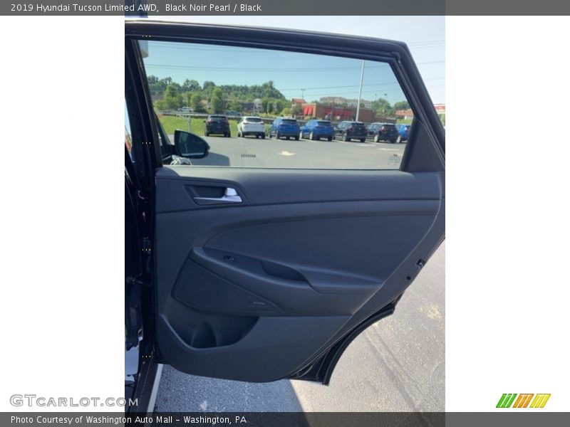 Black Noir Pearl / Black 2019 Hyundai Tucson Limited AWD