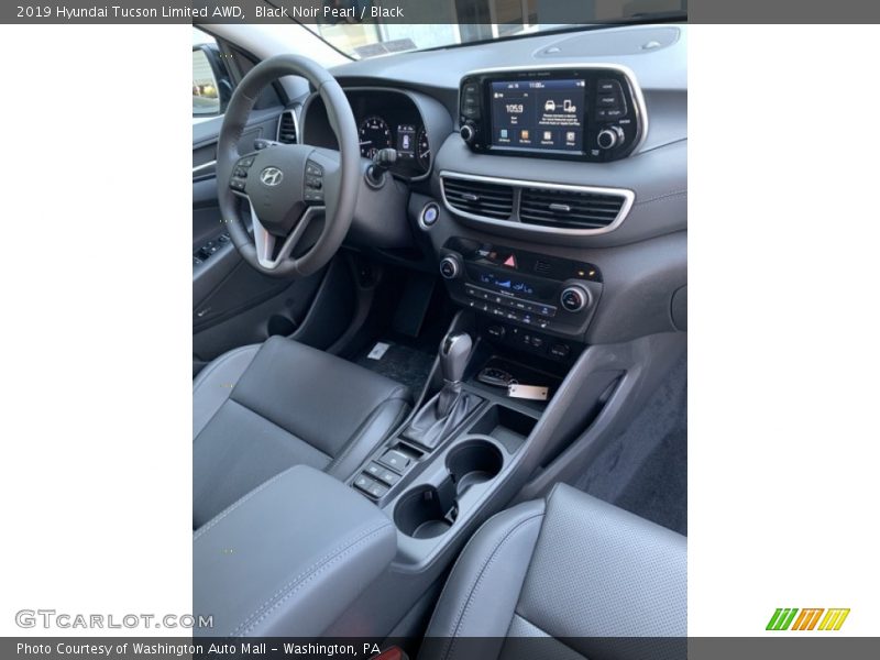 Black Noir Pearl / Black 2019 Hyundai Tucson Limited AWD