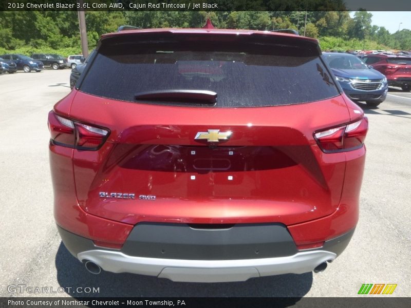 Cajun Red Tintcoat / Jet Black 2019 Chevrolet Blazer 3.6L Cloth AWD