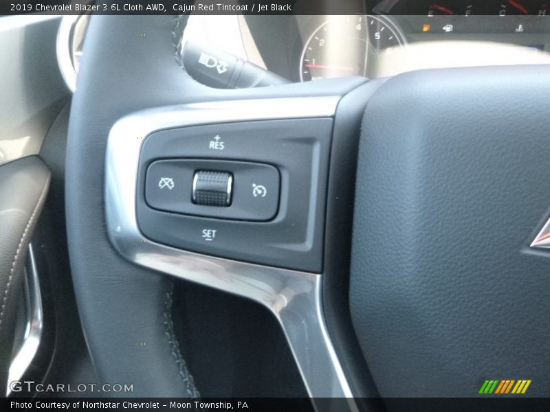 Cajun Red Tintcoat / Jet Black 2019 Chevrolet Blazer 3.6L Cloth AWD