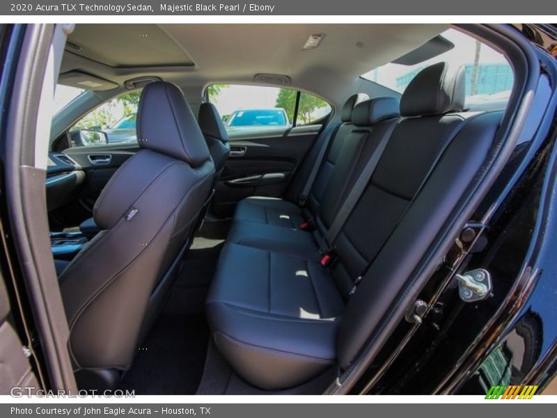 Rear Seat of 2020 TLX Technology Sedan