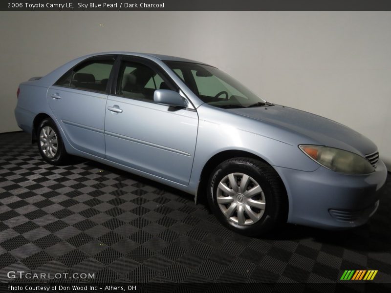 Sky Blue Pearl / Dark Charcoal 2006 Toyota Camry LE