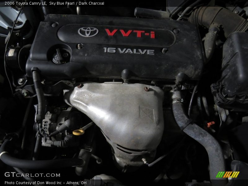 Sky Blue Pearl / Dark Charcoal 2006 Toyota Camry LE
