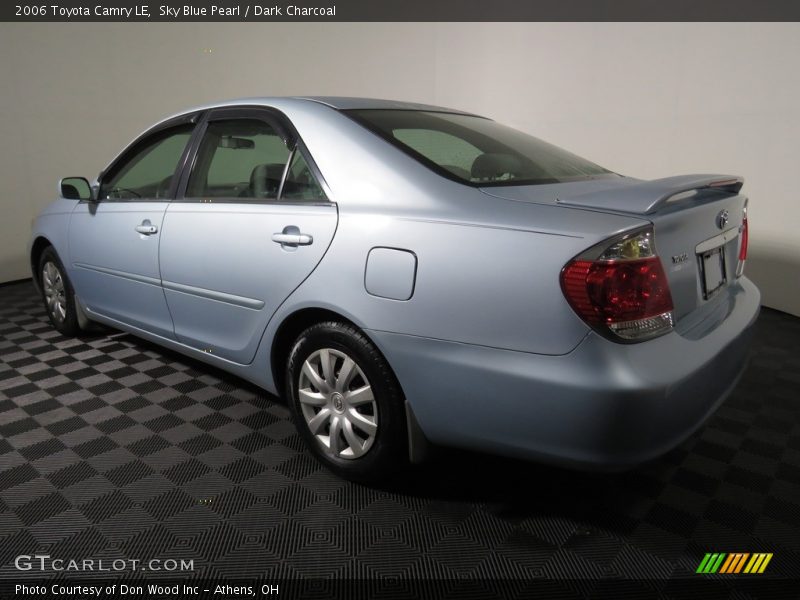 Sky Blue Pearl / Dark Charcoal 2006 Toyota Camry LE