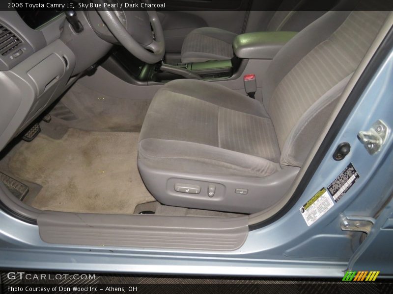 Sky Blue Pearl / Dark Charcoal 2006 Toyota Camry LE