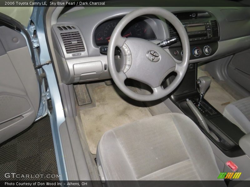 Sky Blue Pearl / Dark Charcoal 2006 Toyota Camry LE