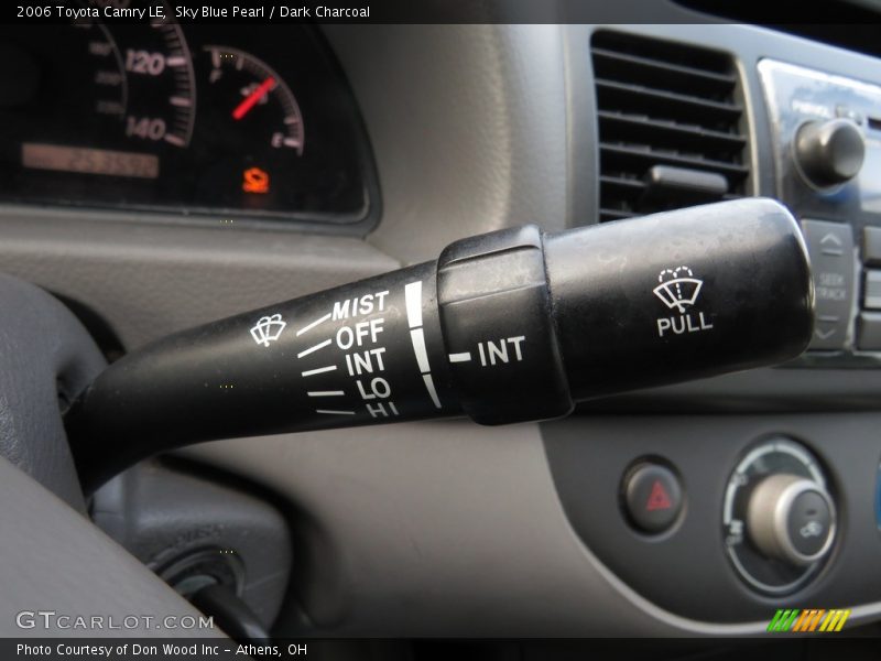 Sky Blue Pearl / Dark Charcoal 2006 Toyota Camry LE