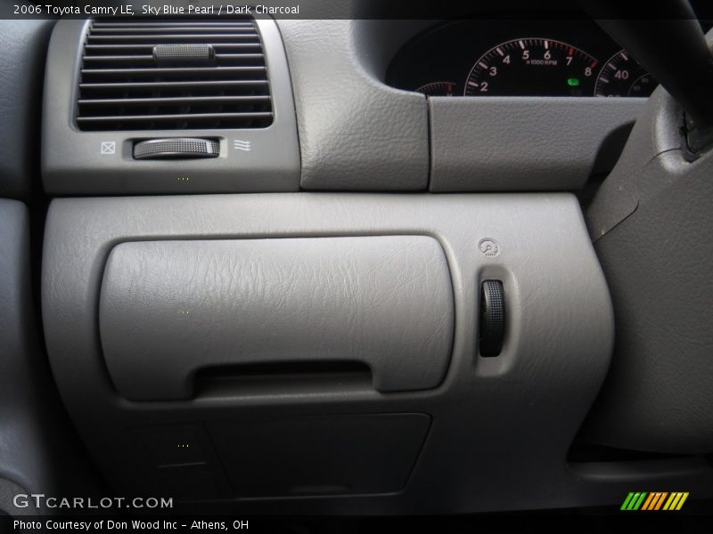 Sky Blue Pearl / Dark Charcoal 2006 Toyota Camry LE