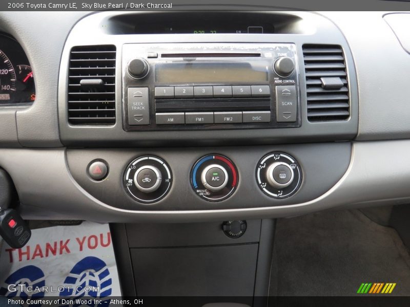 Sky Blue Pearl / Dark Charcoal 2006 Toyota Camry LE