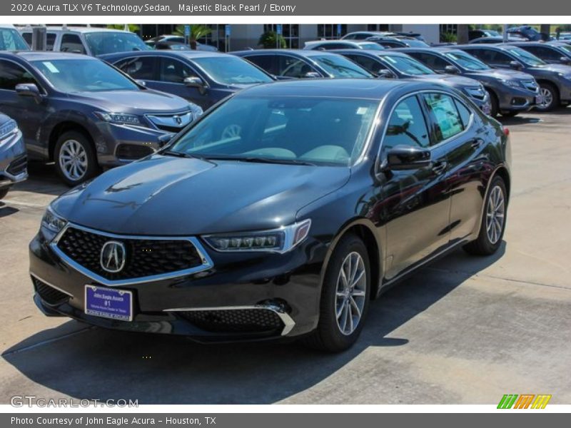 Majestic Black Pearl / Ebony 2020 Acura TLX V6 Technology Sedan
