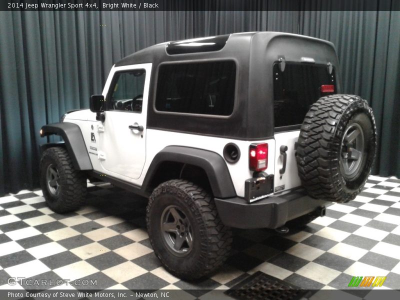 Bright White / Black 2014 Jeep Wrangler Sport 4x4