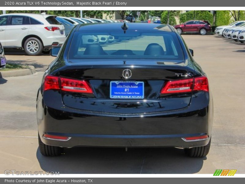 Majestic Black Pearl / Ebony 2020 Acura TLX V6 Technology Sedan