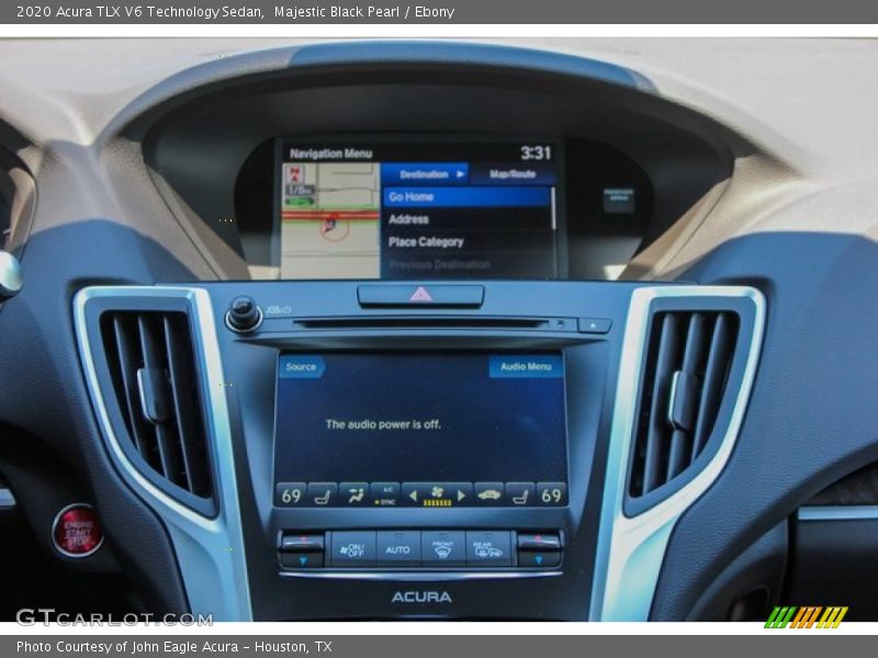 Majestic Black Pearl / Ebony 2020 Acura TLX V6 Technology Sedan