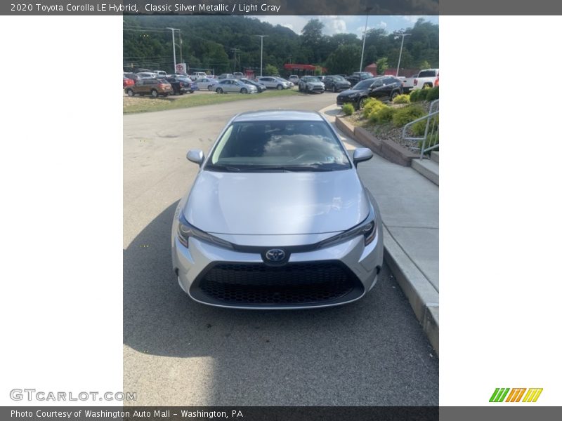 Classic Silver Metallic / Light Gray 2020 Toyota Corolla LE Hybrid