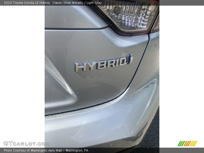 Classic Silver Metallic / Light Gray 2020 Toyota Corolla LE Hybrid