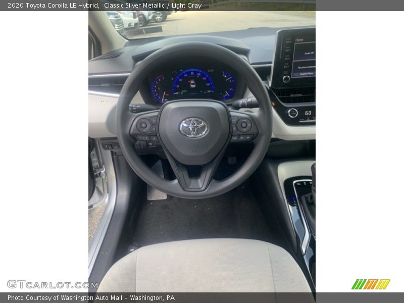 Classic Silver Metallic / Light Gray 2020 Toyota Corolla LE Hybrid