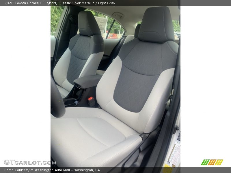 Classic Silver Metallic / Light Gray 2020 Toyota Corolla LE Hybrid