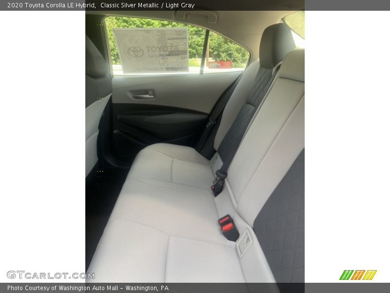 Classic Silver Metallic / Light Gray 2020 Toyota Corolla LE Hybrid