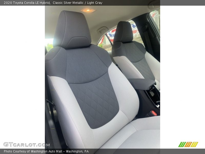 Classic Silver Metallic / Light Gray 2020 Toyota Corolla LE Hybrid