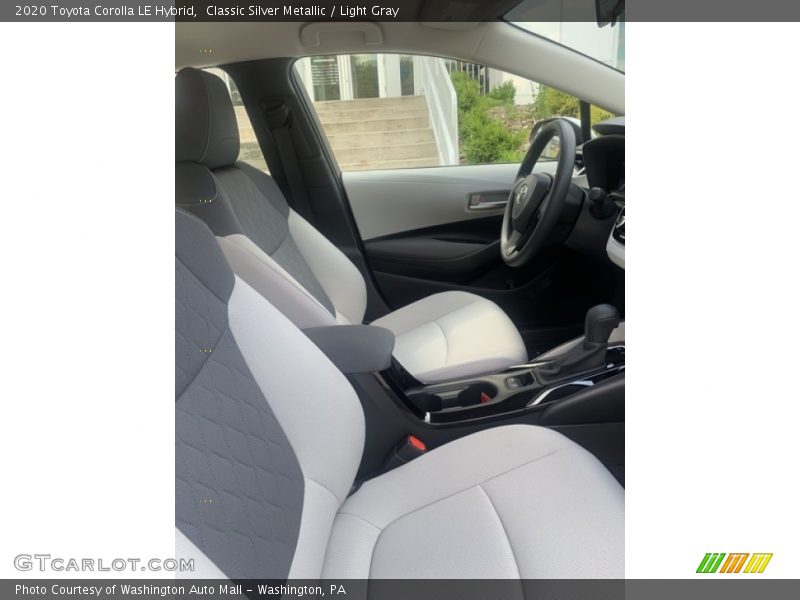Classic Silver Metallic / Light Gray 2020 Toyota Corolla LE Hybrid