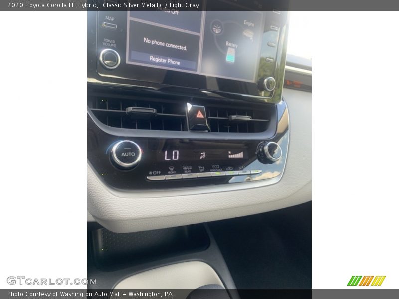 Classic Silver Metallic / Light Gray 2020 Toyota Corolla LE Hybrid