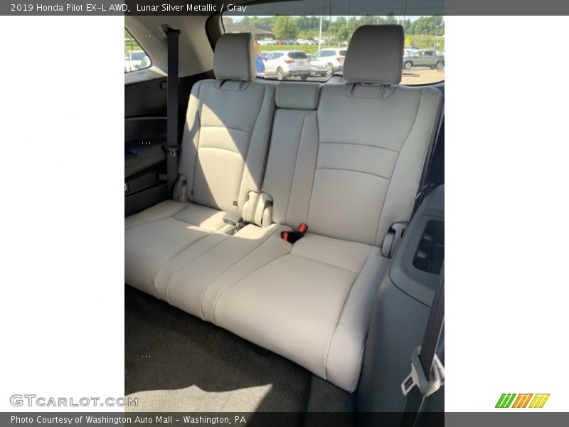 Lunar Silver Metallic / Gray 2019 Honda Pilot EX-L AWD