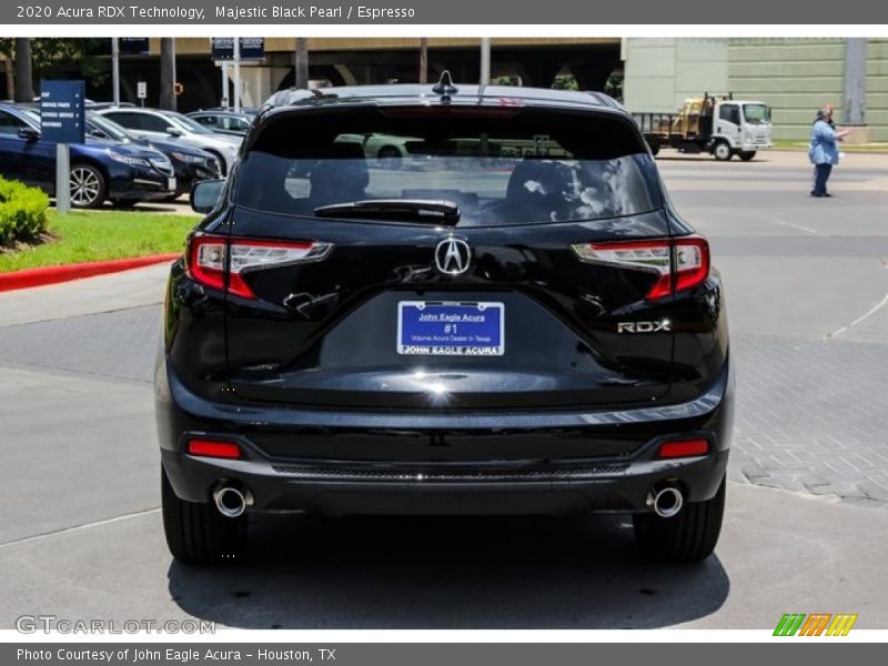 Majestic Black Pearl / Espresso 2020 Acura RDX Technology