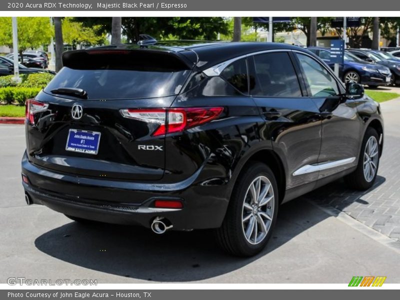 Majestic Black Pearl / Espresso 2020 Acura RDX Technology
